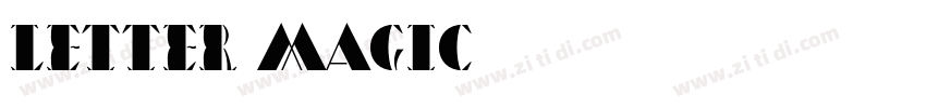 Letter Magic字体转换